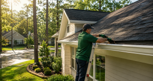 Roof and Gutter Cleaning in The Woodlands, TX: A Complete Homeowner’s Guide